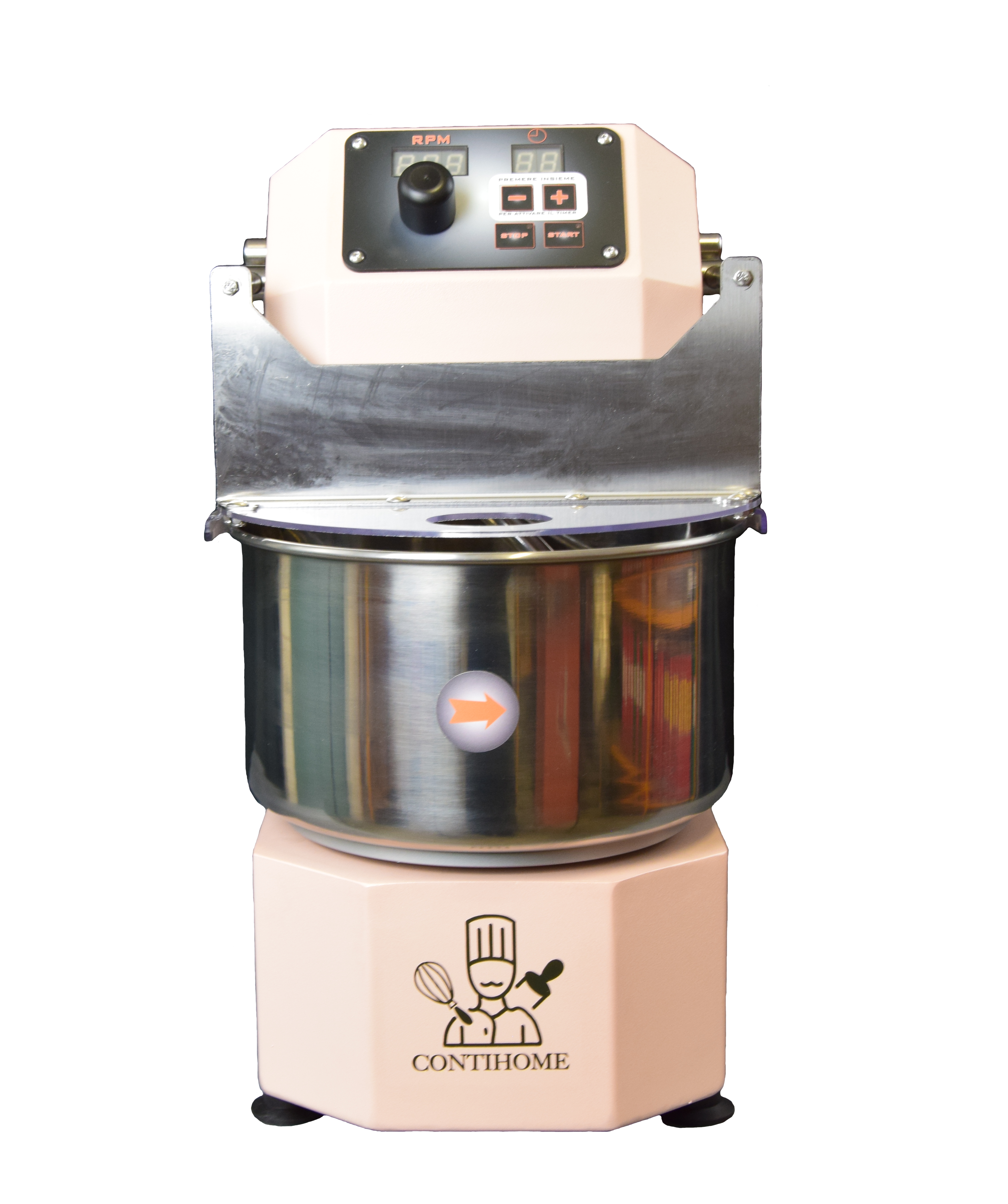 Impastatrice Spirale 5 kg. ROSA
